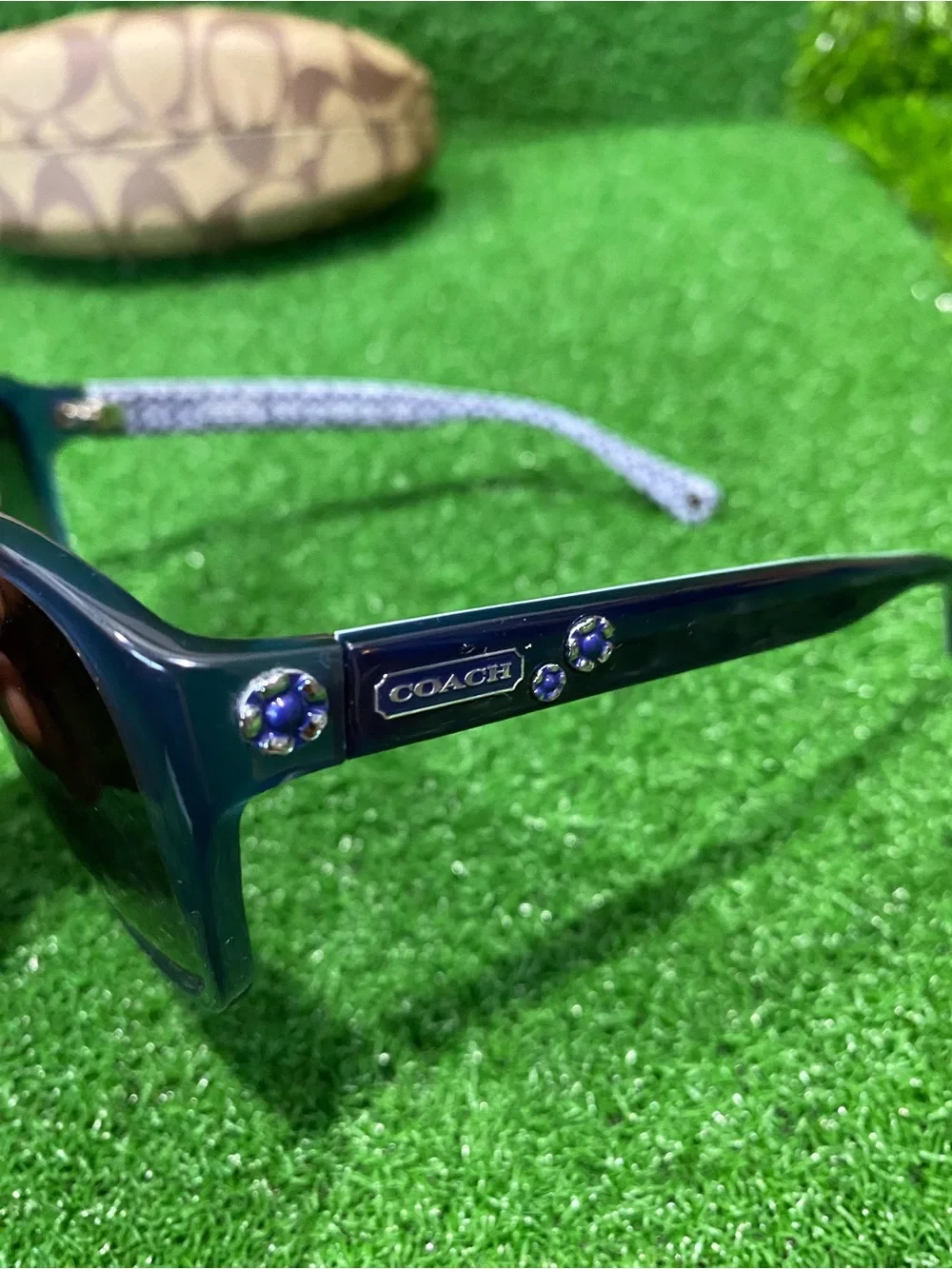 Coach HC 8017 (L009 Kendal) 5038/11 Blue Sunglasses (Sep 026)